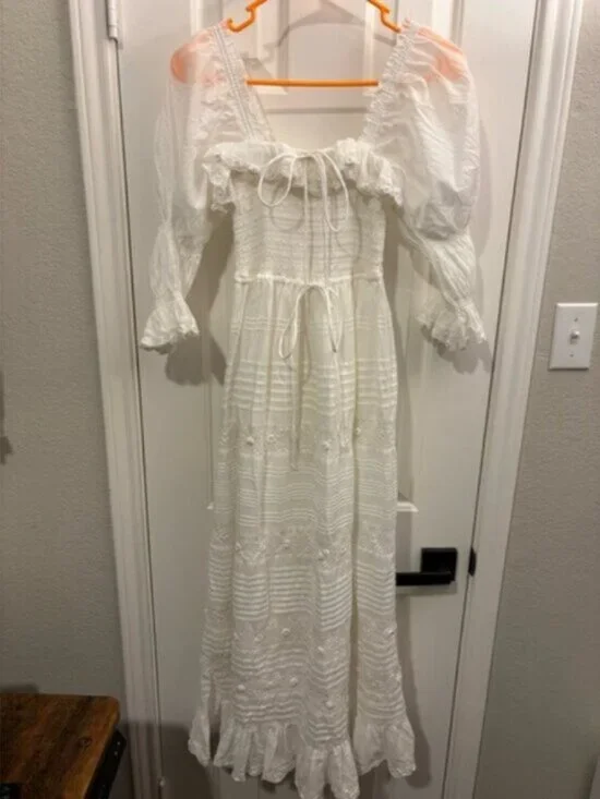 NWOT Doen Izabal Dress in Salt - Picture 3 of 5